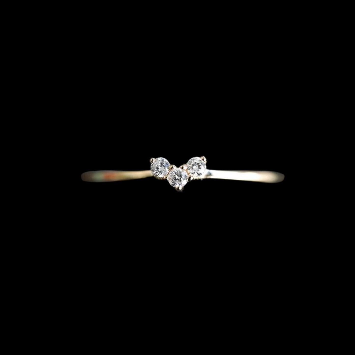Miny Heart Adjustable Ring