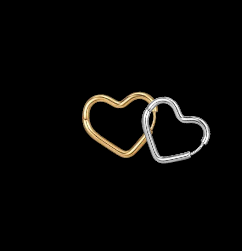 Gold & Silver Dil Hoop Earrings