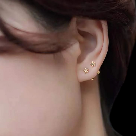 Flower Stud Earrings