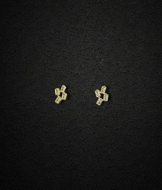 AD Stud Earrings - Medium