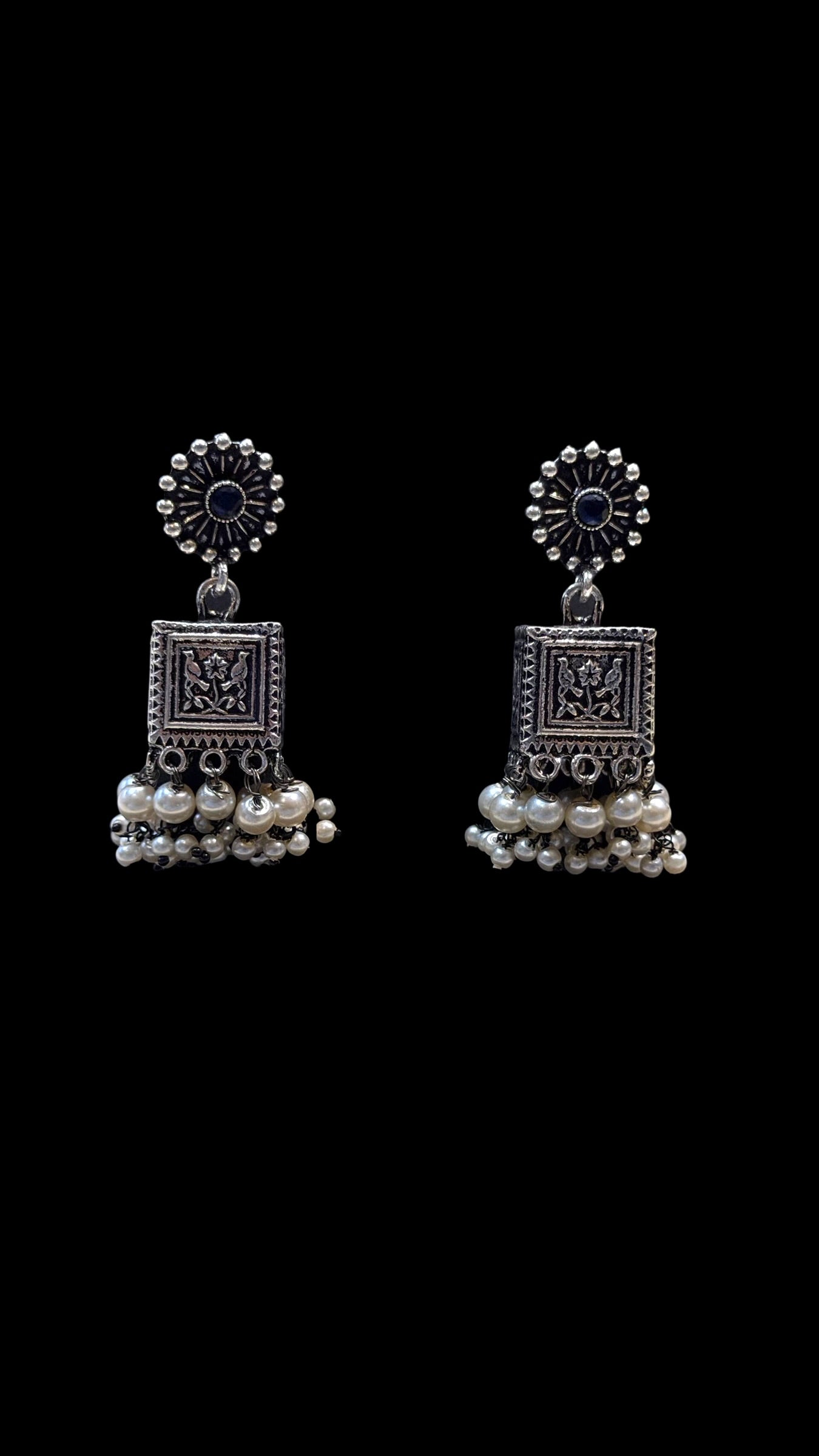 Oxidized Jhumka