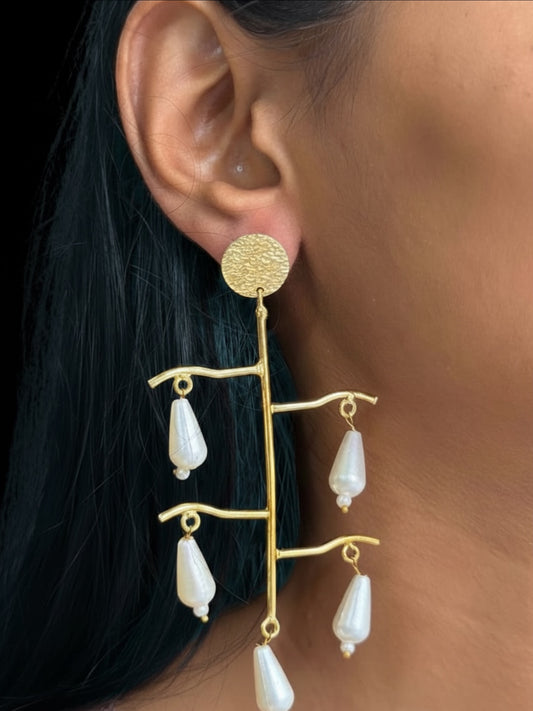 Pearl Branch Earrings