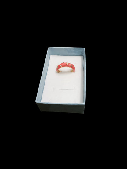 Pastel Enamel Ring