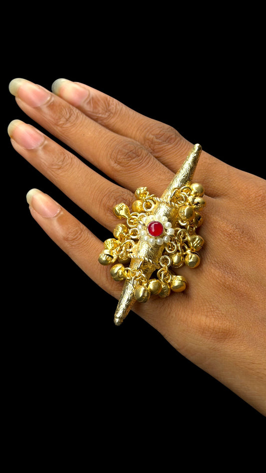 Nazakat Ghungroo Ring