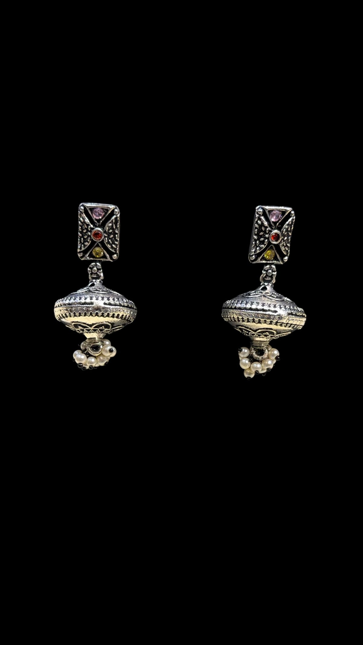 Oxidized Jhumka