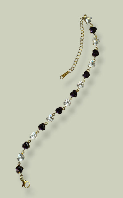 AD Heart Bracelet