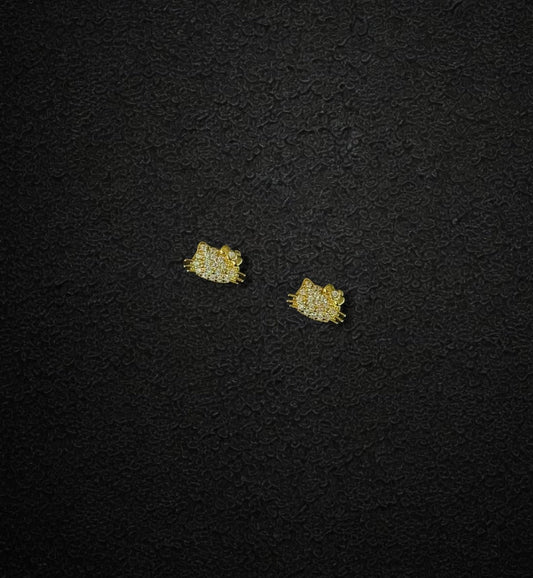 AD Kitty Studs