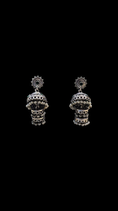 Oxidized Jhumka