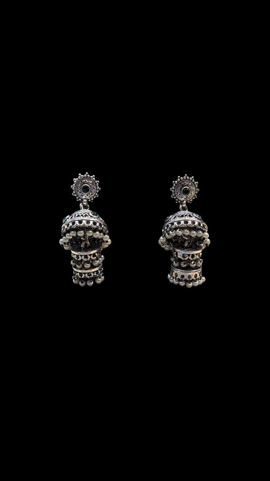 Oxidized Jhumka