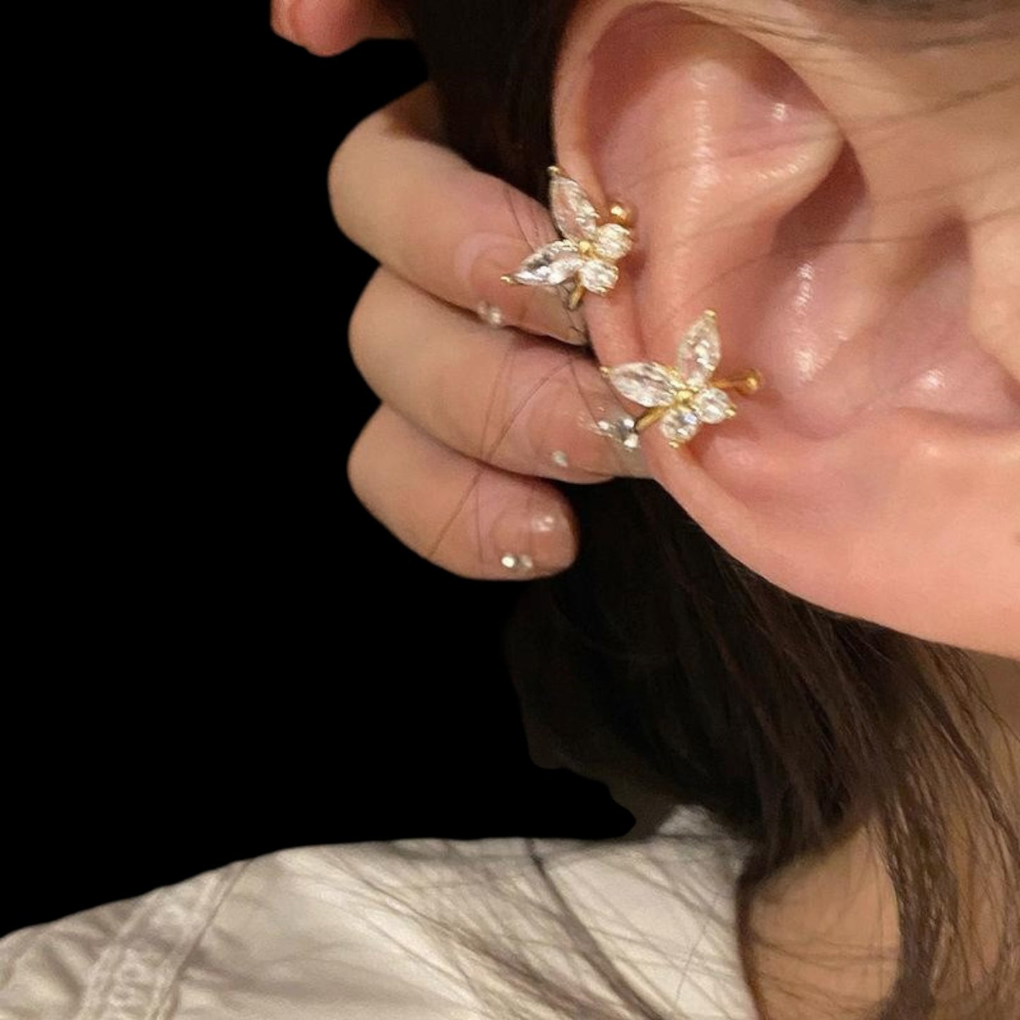 Blossom Wings Ear Cuff