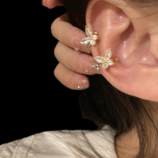 Blossom Wings Ear Cuff