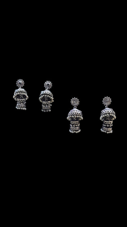 Oxidized Jhumka