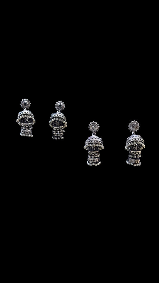 Oxidized Jhumka