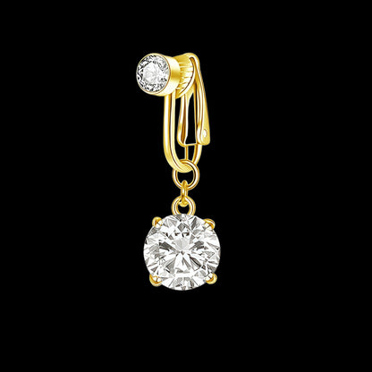 Clip on Fake belly piercing