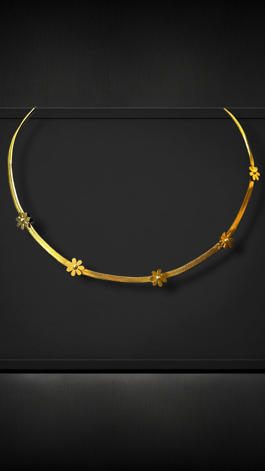 Floral Charm Necklace