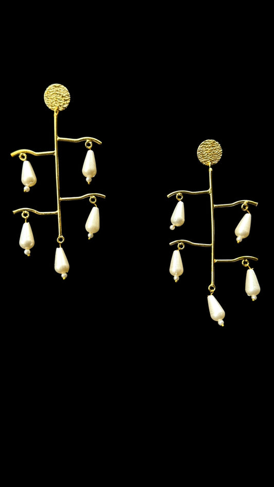 Pearl Branch Earrings