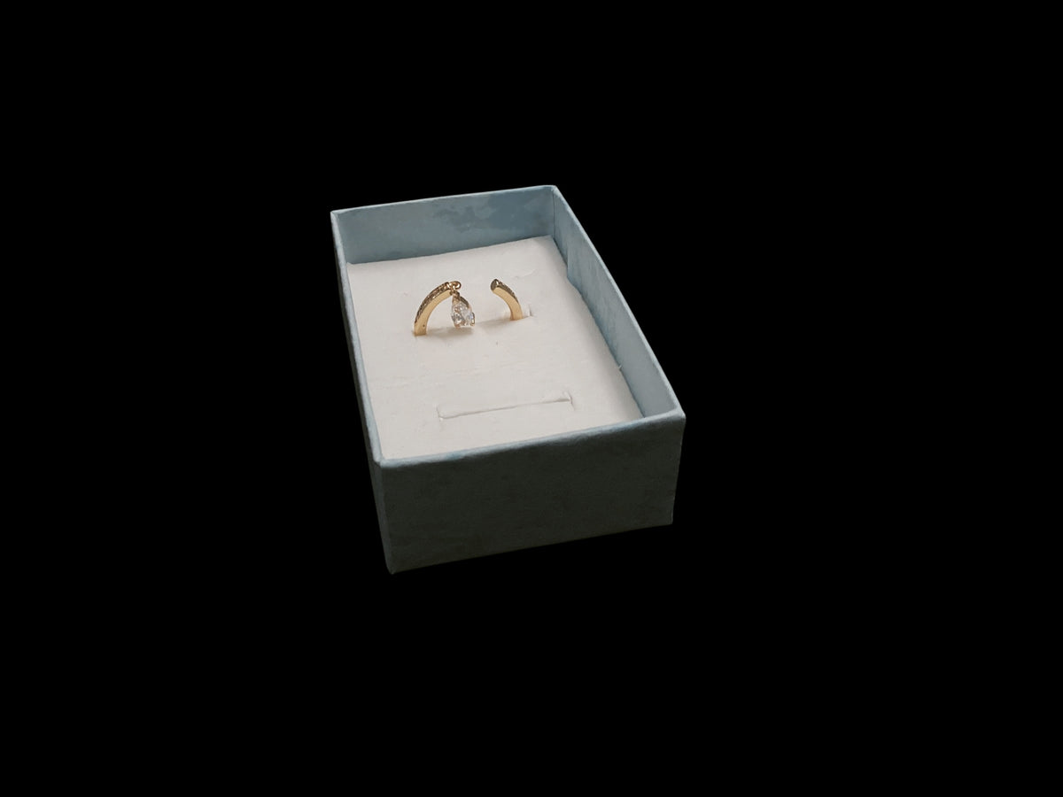 Golden Grace Charm Ring