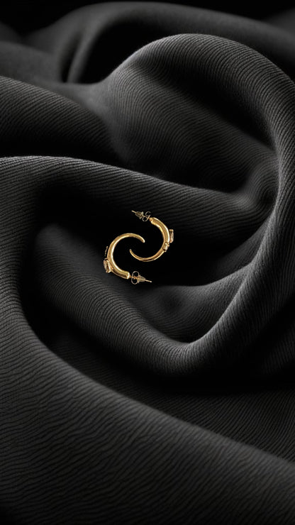Semi Hoop Earring