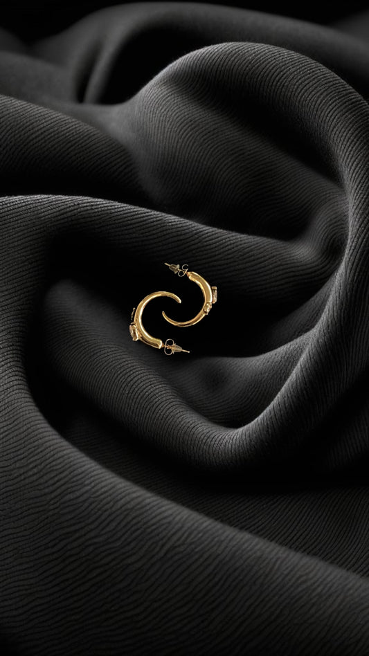 Semi Hoop Earring