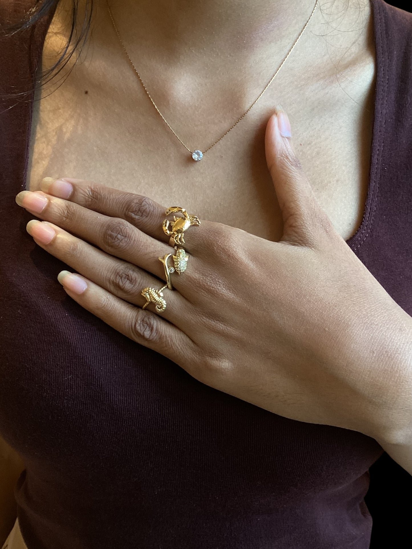 Dolphin Adjustable Ring