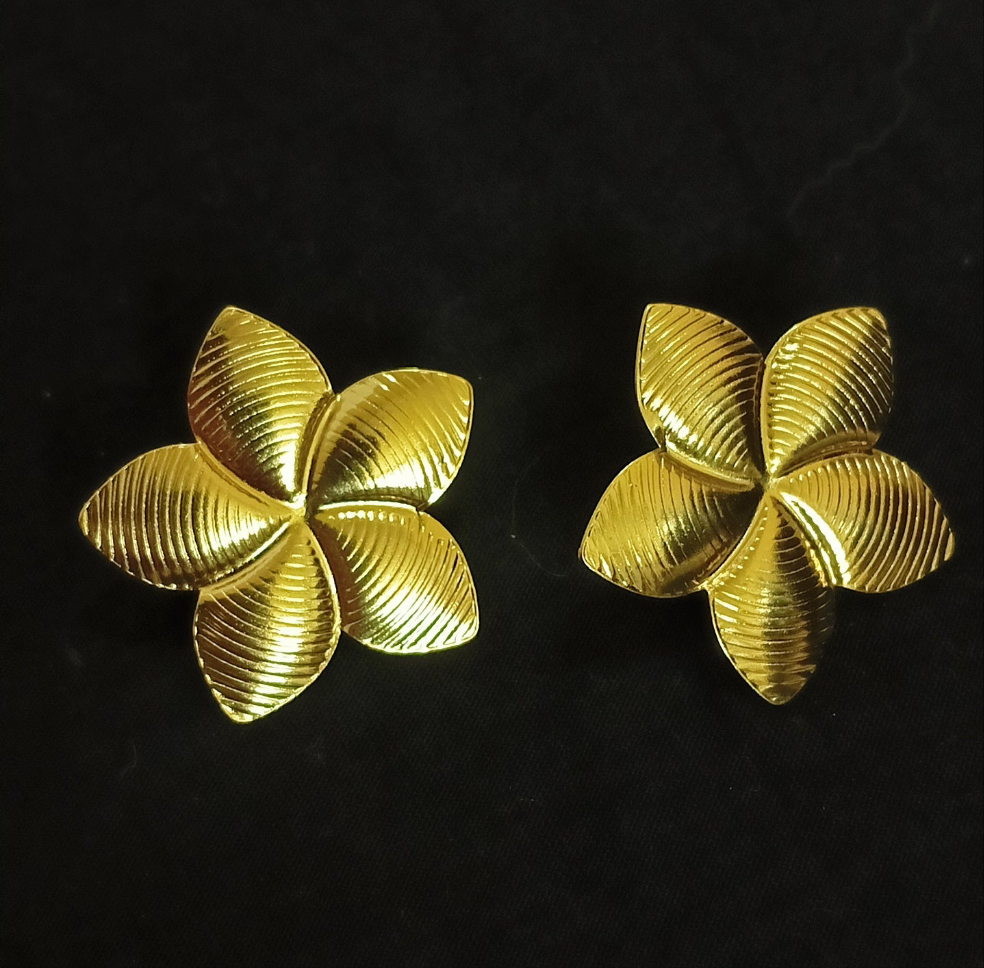 Flower Statement Studs
