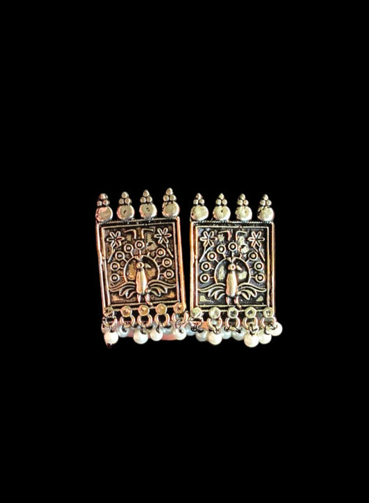 Premium Peacock Studs