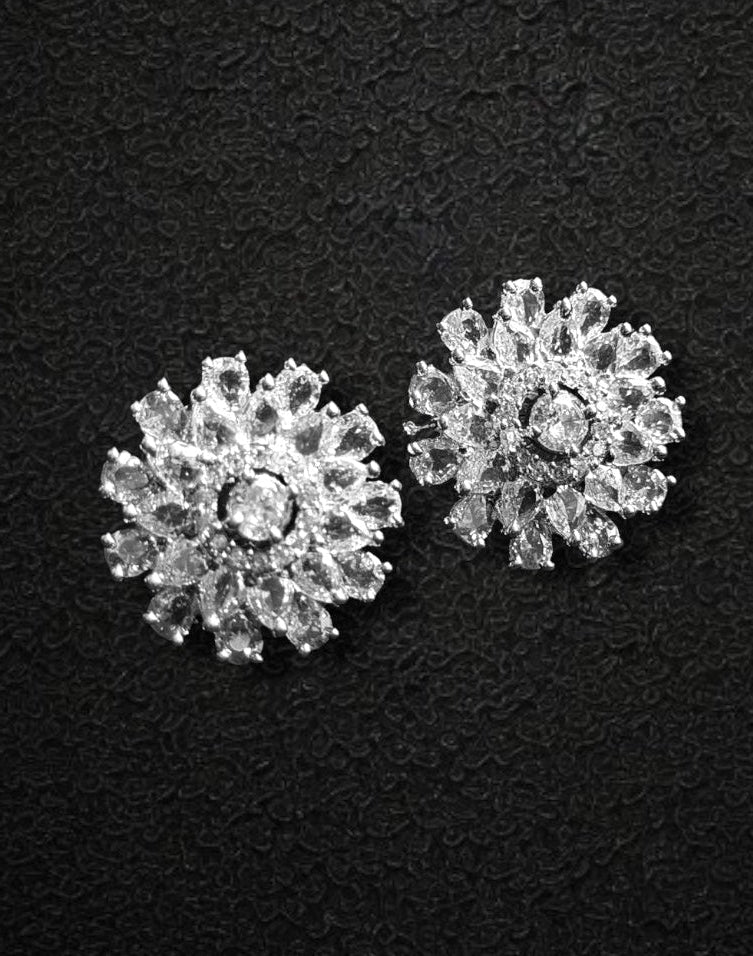 White Charm AD Studs