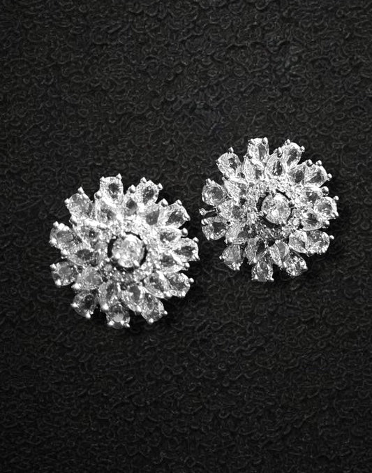White Charm AD Studs