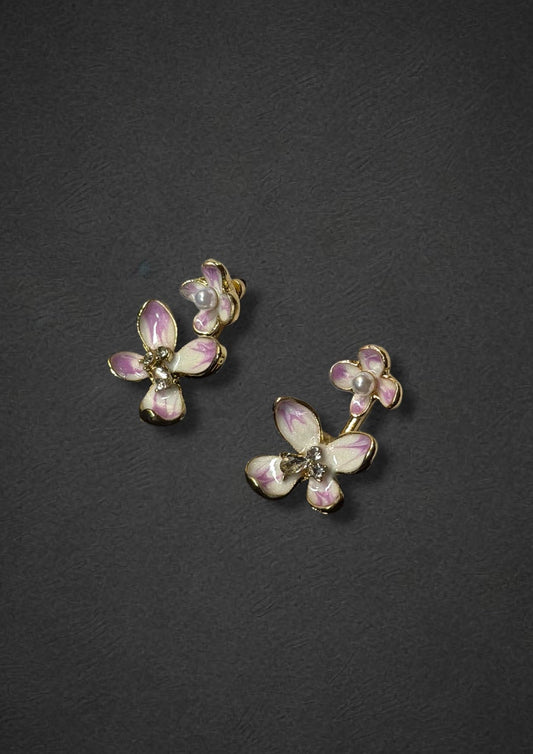 Lilac Bloom Studs