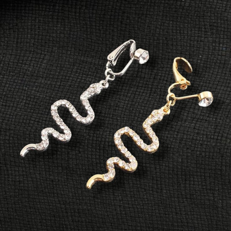Serpent Clip On Belly Button Jewellery