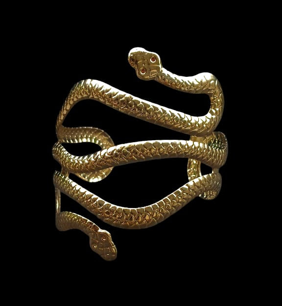 Snake Maximalist Arm Band