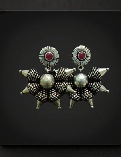 Contemporary Oxides Drop Earrings