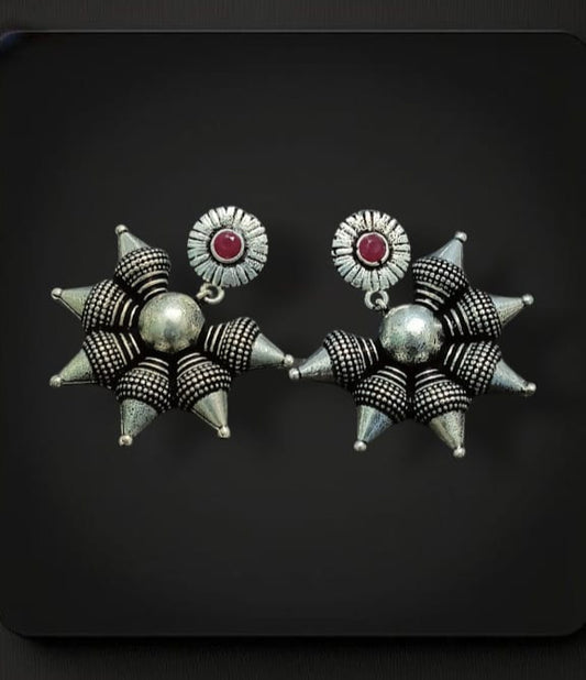 Contemporary Oxides Drop Earrings