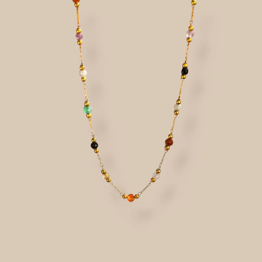Mini Multicolour Beaded Jewellery Set