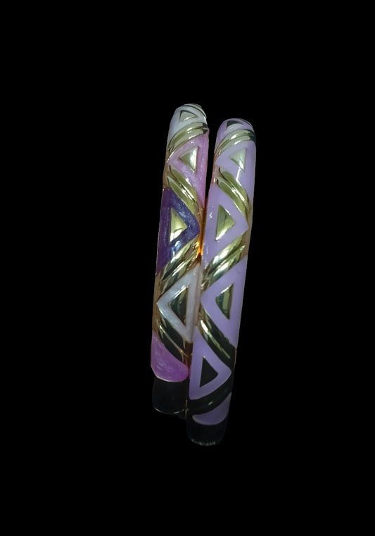 Standard Size Enamel Viral Bangles