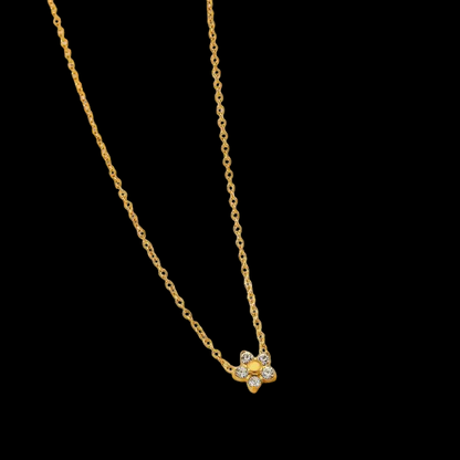 Floral Daimond Necklace
