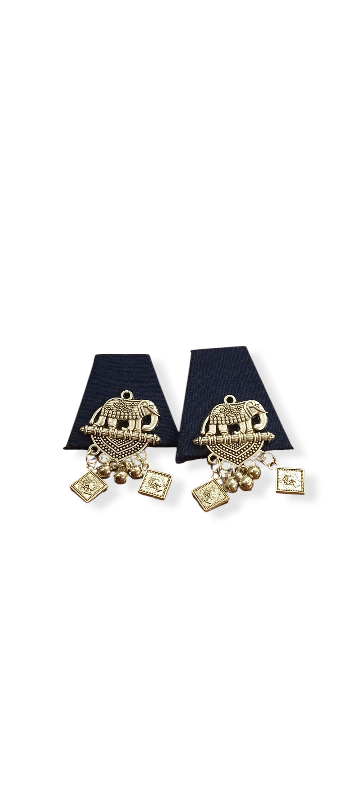 Fabric Earrings Navratri Special