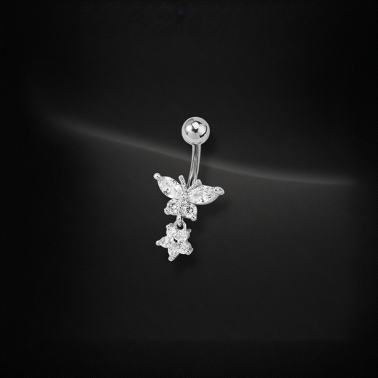 Titly Belly Ring Pierced