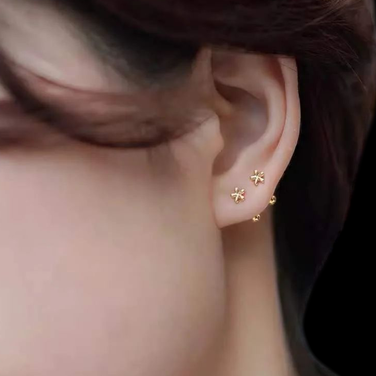 Flower Stud Earrings