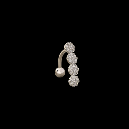 Unique Pierced Belly Ring