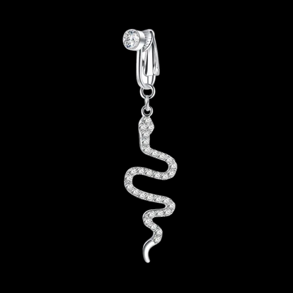 Serpent Clip On Belly Button Jewellery