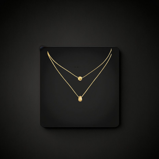 2 Layered Office Necklace