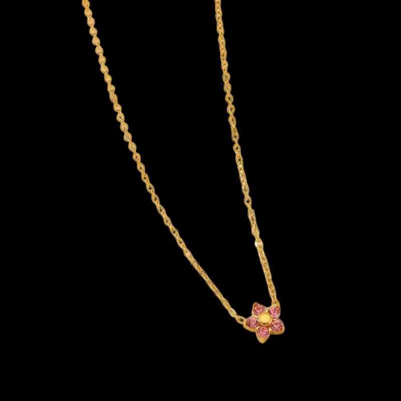 Floral Daimond Necklace